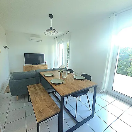 Apartment Magnifique T3 Neuf, Jardin, Piscine, 5' De La Mer